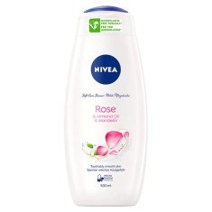GEL DUS TRANDAFIR&amp;amp;ULEI DE MIGDALE 500ML foto