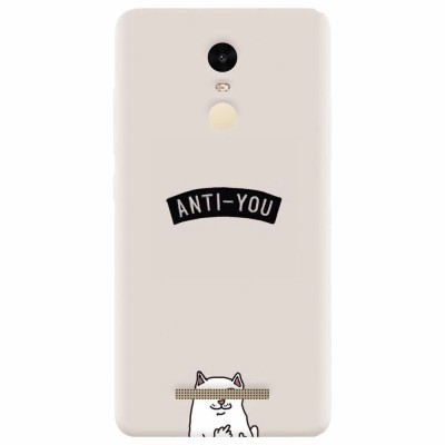 Husa silicon pentru Xiaomi Remdi Note 3, Anti You foto