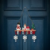 Cumpara ieftin Decoratiune suspendabila din lemn &ndash; cu clopotei &ndash; 23 x 20 cm &ndash; 2 modele Best CarHome