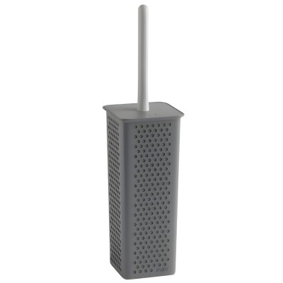 Perie WC Tatay Bohol S6420300, polipropilena, gri antracit, 37.5 x 9.6 x 9.6 cm foto