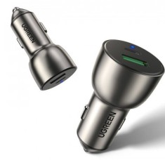 INCARCATOR auto Ugreen, &amp;quot;CD213&amp;quot; 1 x USB Output 5V/3A si 1 x USB Type-C Output 5V/3A, total output 42.5W, pt. bricheta auto, albastru &amp;quot;6
