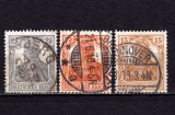 Cumpara ieftin ✅ (S42) Germania Reich 1916 &quot;Uzuale - Germania ( V ) &quot; &quot; serie completa Michel 98/100 , stampilate, Stampilat