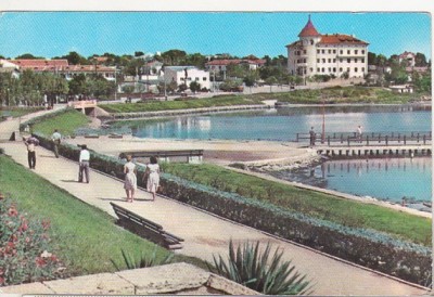 bnk cp Techirghiol - Pe malul lacului - uzata foto