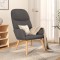Gossi scaun de relaxare, gri deschis, material textil