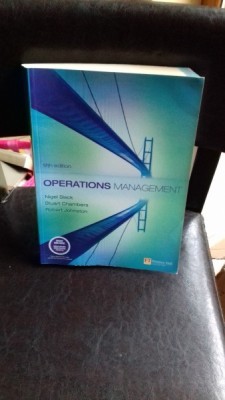 OPERATIONS MANAGEMENT - NIGEL SLACK foto