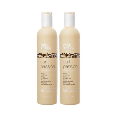 Pachet pentru par cret, Milk Shake, Curl Passion Shampoo, 300ml x 2 buc. foto