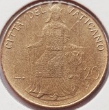 3145 Vatican 20 Lire 1980 Ioannes Paulus II (Strength) km 144, Europa