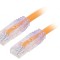 Patch Cord Cat6a U/UTP 1m PVC Portocaliu