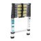 Scara telescopica Detoolz, 2.9 m, 10 trepte, aluminiu, maxim 150 kg