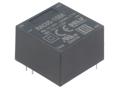 Convertor AC/DC 5W, 15V DC foto