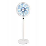 Ventilator cu picior 3 in 1 Zilan ZLN-3765, Telecomanda, 60 W, 9 viteze, Oscilatie orizontala, Unghi inclinare reglabil