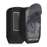Husa de protectie pentru GPS Bosch Purion, Kwmobile, Negru, Silicon, 49321.01