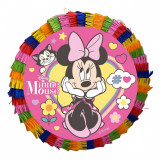 Pinata pentru petreceri, 35 cm, multicolora, model Minnie Mouse