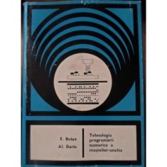 E. Botez - Tehnologia programarii numerice a masinilor-unelte