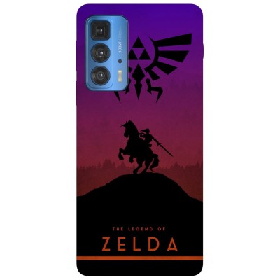 Husa compatibila cu Motorola Edge 20 Lite model The legend of Zelda, Silicon, TPU, Viceversa foto