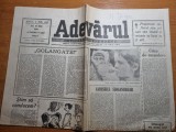 ziarul adevarul 10 mai 1990-art. despre campania electorala