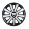 Set 4 capace roti Flash Gri-Negru R14 pentru gama auto Dacia