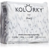 Kolorky Day Hearts scutece ECO de unică folosință marimea S 3-6 Kg 25 buc