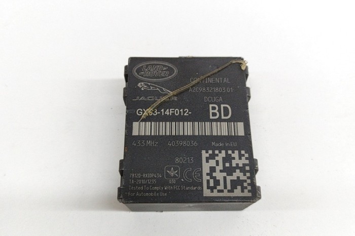 Modul de control presiune anvelope LAND ROVER RANGE ROVER EVOQUE L538 2018 OEM: GX63-14F012-BD,A2C98321803 25366257