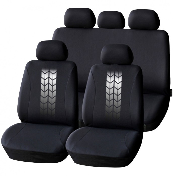 Huse universale pentru scaune auto - negre - CARGUARD Best CarHome