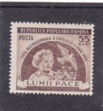 ROMANIA 1954 - ZIUA INTERNATIONALA A COPILULUI, MNH - LP 369, Istorie, Nestampilat