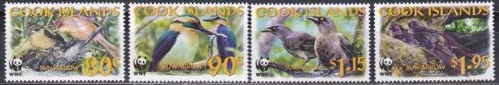 Cook Insule 2005 - Păsări - Parcul Național Suwarrow, MNH