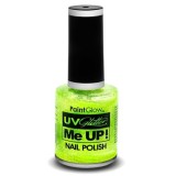 Lac de unghii cu sclipici, stralucitor in lumina UV, Glitter Me Up! UV, A41 Mint Green, Paint Glow