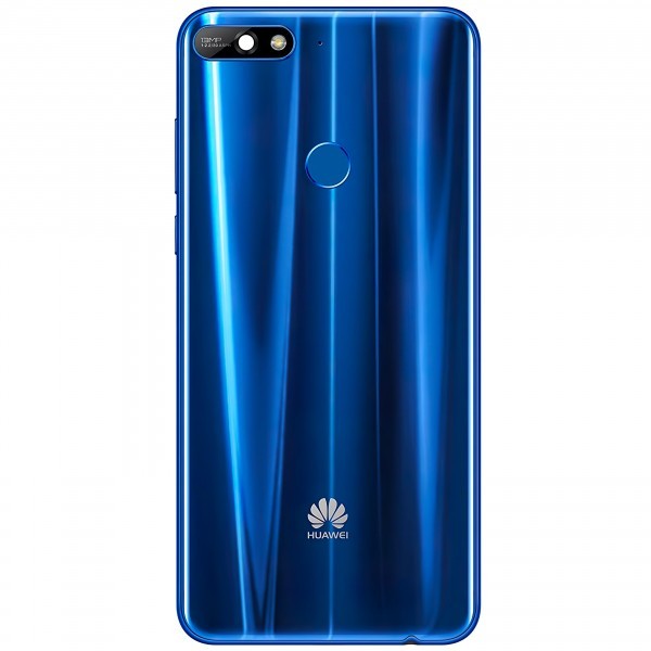 Capac Baterie Huawei Y7 (2018), Albastru, Swap