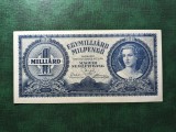 UNGARIA 1 MILIARD MILPENGO 1946 AUNC