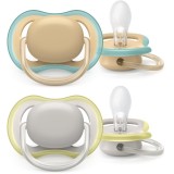 Philips Avent Ultra Air SCF085/15 0-6 m suzetă Neutral 2 buc