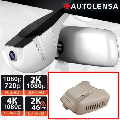 Camera DVR Mercedes-Benz W212 varianta low, camera fata 1080p Autolensa, Model 24/7 Bej MB-5 CarStore Technology