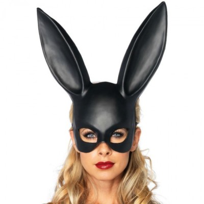 LEG AVENUE - MASQUERADE RABBIT MASK BLACK foto
