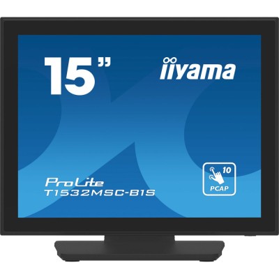 Monitor Iiyama ProLite T1532MSC-B1S 15&amp;quot; XGA 50 - 60 Hz foto