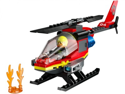 ELICOPTER DE POMPIERI, LEGO 60411 foto