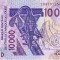Bancnota Statele Africii de Vest 10.000 Franci 2020 - P418D UNC ( Mali )