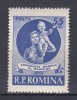ROMANIA 1955 LP 389 CONGRESUL EUROPEAN AL MAMELOR -LAUSSANNE MNH, Nestampilat