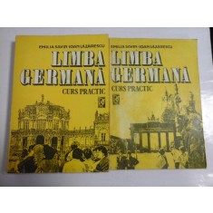 LIMBA GERMANA CURS PRACTIC - Emilia Savin ,Ioan Lazarescu - 2 volume - 1992