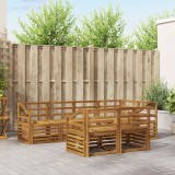 vidaXL Seturi de canapele 7 pcs natural Lemn Solid de Acacia 3374984