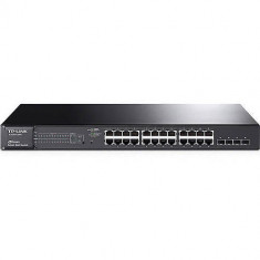 Switch TP-Link T1600G-28PS 24 porturi foto