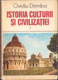 HST C6583 Istoria culturii și civilizației volumul III 1990 Ovidiu Drimba