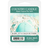 Country Candle Baby It&#039;s Cold Outside ceară pentru aromatizator 64 g