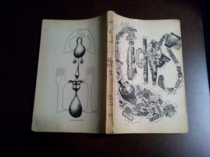 SIGNOS EN LA EXPRESION DE LOS PUEBLOS - NUMERO DEDICADO A RUMANIA -1970, 200 p.