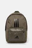 adidas rucsac CLSC BARS 3S culoarea verde, mare, cu imprimeu, IS7042