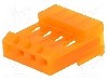 Conector pas semnal, 4 pini, pas pini 3.96mm, mama, TE Connectivity - 3-640426-4
