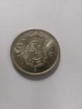 5 pesetas 1975 spania