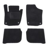 Set covorase auto mocheta Velor SEAT TOLEDO (NH), 10.2012-; SKODA RAPID (NH), 10.2012-, negru,