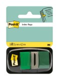 Cumpara ieftin Index Clasic Post-it 25.4 mm x 43.2 mm 50 file in dispenser Index Post-It 3M plastic verde