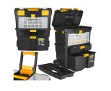 Carucior pentru scule cu organizator detasabil din plastic, Keltin K00620