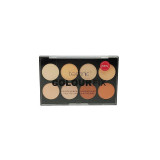 Paleta 8 pudre contur, Technic, Colour Fix, Pressed Powder Contour