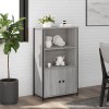 VidaXL Dulap &icirc;nalt, gri sonoma, 62x32x103,5 cm, lemn compozit